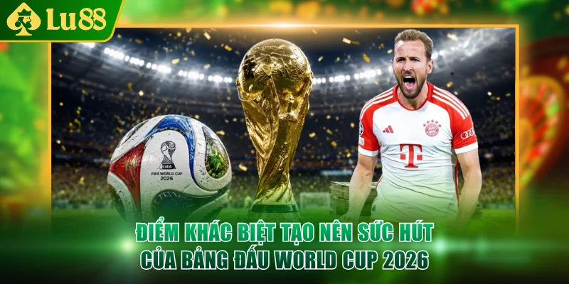 Điểm khác biệt tạo nên sức hút của bảng đấu World Cup 2026